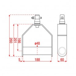 Showgear 70477B Single Downrigger